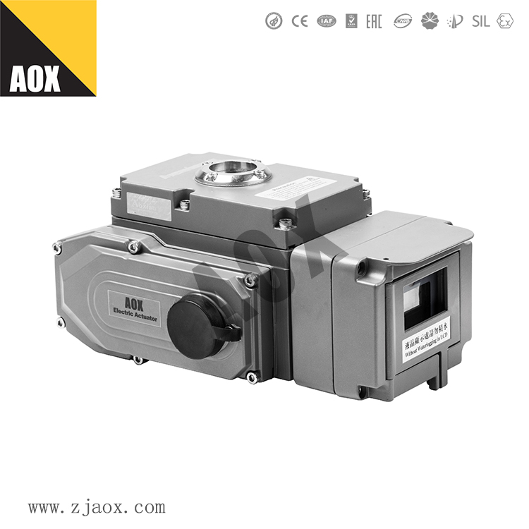 AOX-R角行程(cheng)智能(néng)觸摸屏電(dian)動(dòng)執行器(qi)
